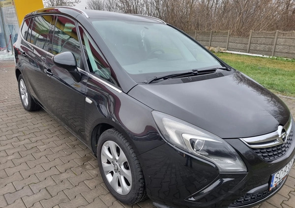 Opel Zafira cena 33800 przebieg: 184000, rok produkcji 2012 z Częstochowa małe 781